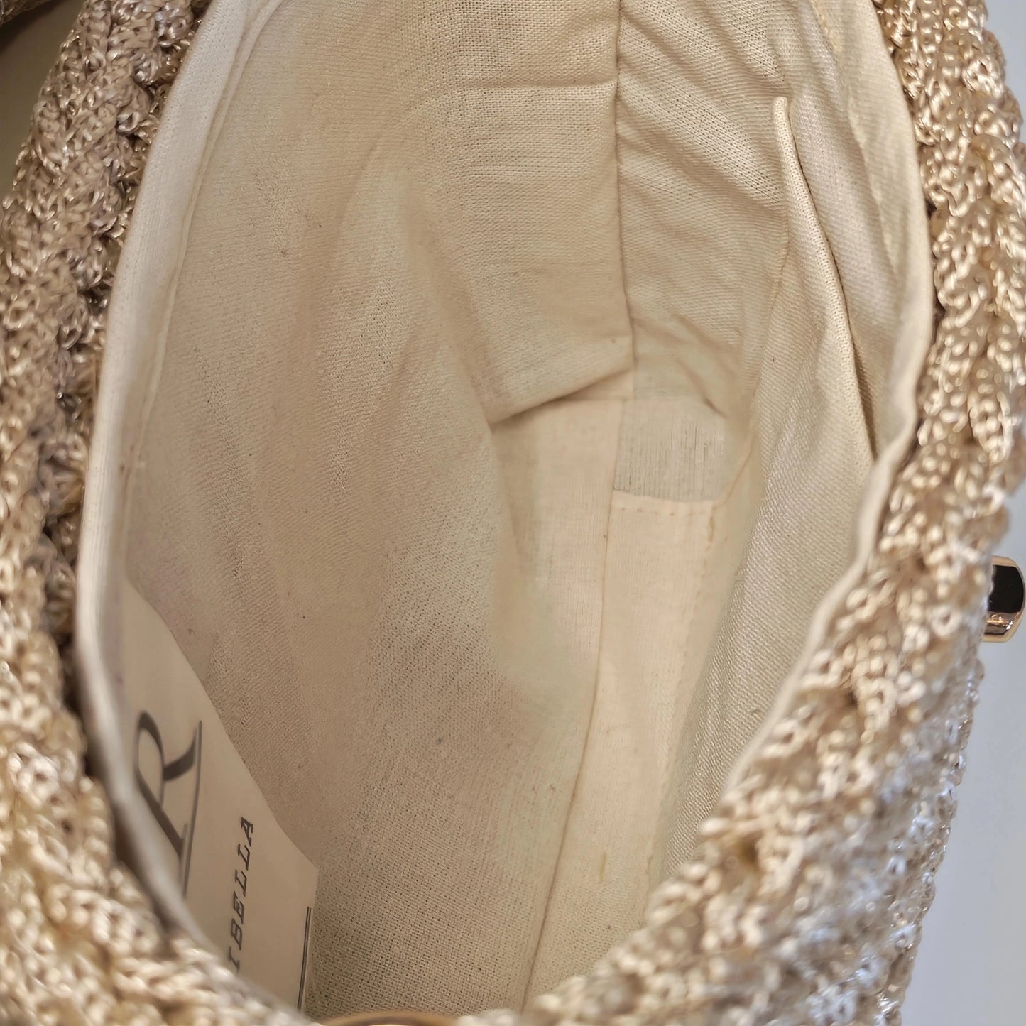 „Homokszem” kézitáska - bézs