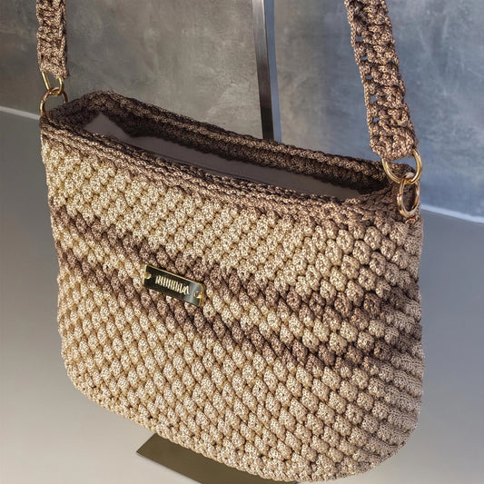 „Minden” válltáska - bézs